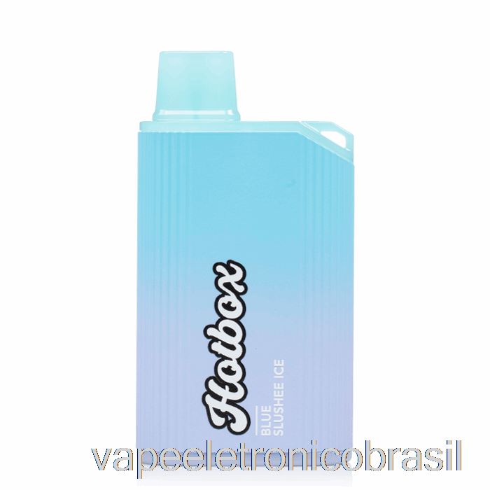 Vape Recarregável Puff Marcas Hotbox 7500 Descartável Blue Slushee Ice